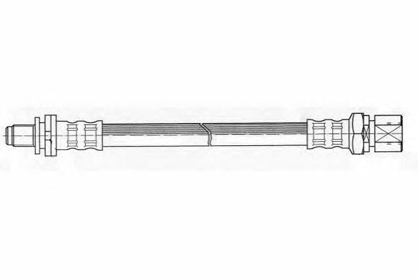 Тормозной шланг FHY2161 FERODO