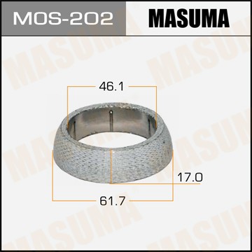Кольцо уплотнительное системы ОГ MOS202 MASUMA