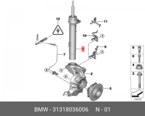 Амортизатор подвески 31 31 8 036 006 BMW