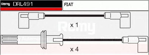 Ккомплект проводов зажигания DRL491 DELCO REMY