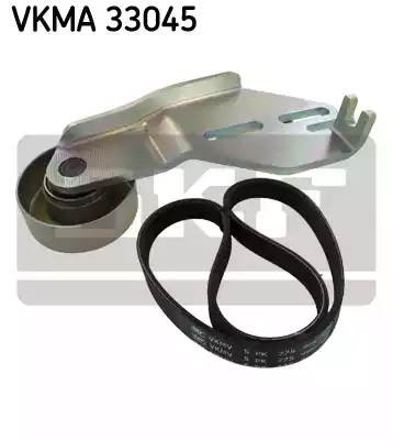 Поликлиновой ременный комплект VKMA33045 SKF