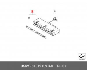 Деталь 61 31 9 159 168 BMW