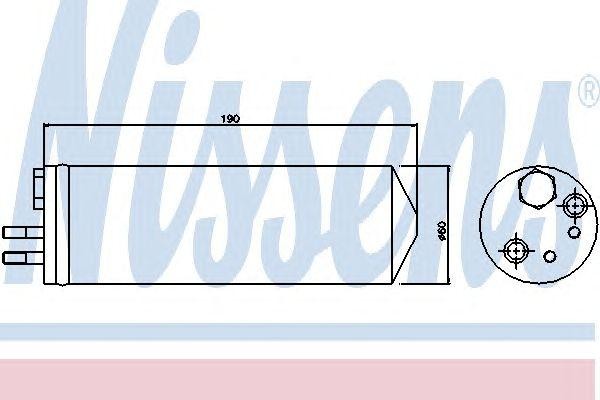 Осушитель, кондиционер 95148 NISSENS