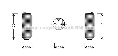 Вентилятор, охлаждение двигателя MS7508 AVA
