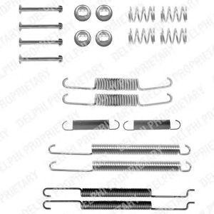 Комплектующие, тормозная колодка LY1206 DELPHI