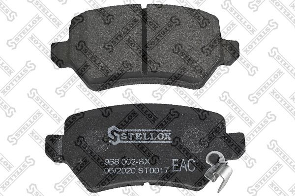 Колодки тормозные дисковые 968-002-SX STELLOX