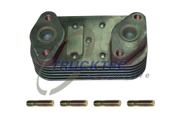 масляный радиатор, двигательное масло 01.18.009 TRUCKTEC