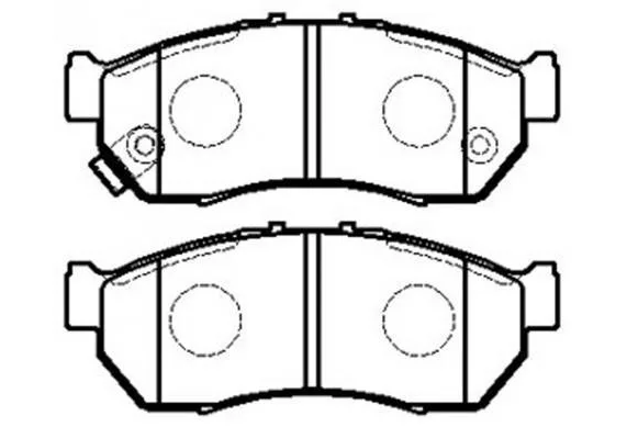 Колодки тормозные дисковые 26296TC090 SUBARU