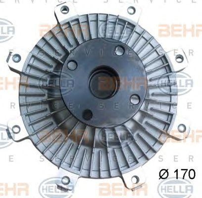 Сцепление, вентилятор радиатора 8MV 376 734-261 HELLA