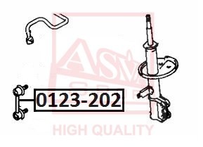 Стойка стабилизатора 0123-202 ASVA