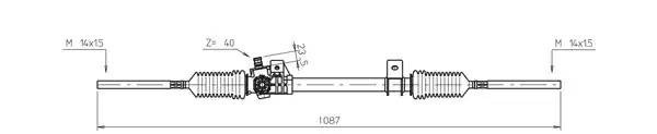 Рулевой механизм RE4027 GENERAL RICAMBI