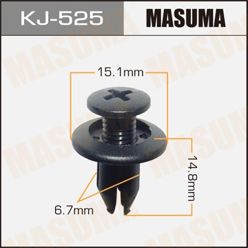 Клипса крепежная KJ525 MASUMA