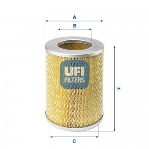 Воздушный фильтр 27.140.00 UFI