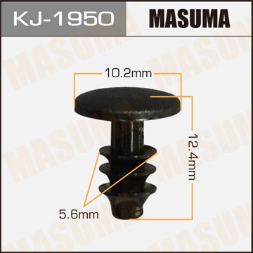 Клипса крепежная KJ1950 MASUMA