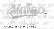 Генератор 436702 VALEO PHC