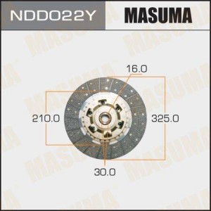 Диск сцепления NDD022Y MASUMA