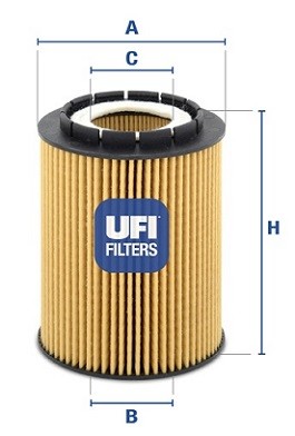 Масляный фильтр 2501000 UFI