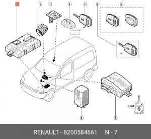 Деталь 8200584661 RENAULT