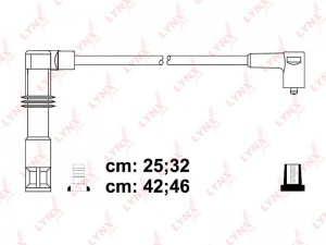 Провода высоковольтные системы зажигания (комплект) SPC8028 LYNXAUTO