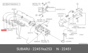 Деталь 22451KA253 SUBARU