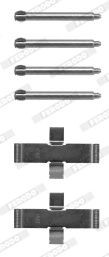 Комплектующие, колодки дискового тормоза FBA454 FERODO