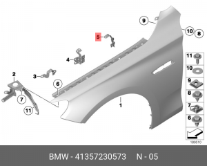Деталь 41 35 7 230 573 BMW