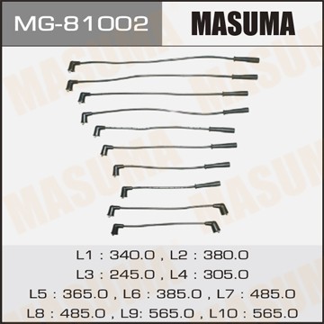 Провода высоковольтные системы зажигания (комплект) MG81002 MASUMA