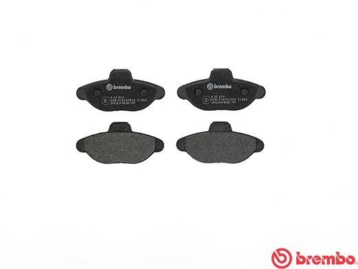Комплект тормозных колодок, диско P 23 054 BREMBO