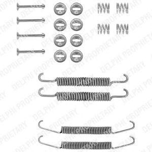 Комплектующие, тормозная колодка LY1248 DELPHI