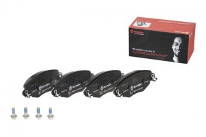 Комплект тормозных колодок, диско P24060 BREMBO