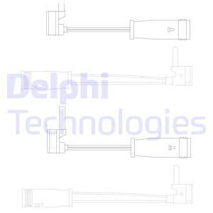 Сигнализатор, износ тормозных колодок LZ0163 DELPHI