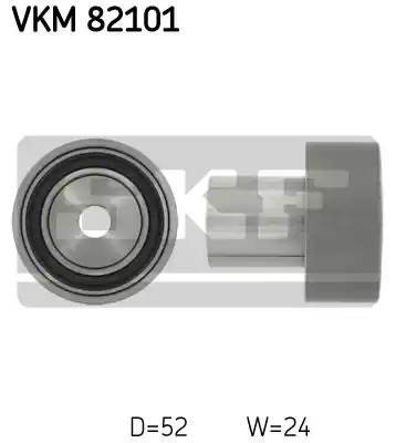 Паразитный / Ведущий ролик, зубчатый ремень VKM82101 SKF