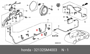 Деталь 32132SM4003 HONDA