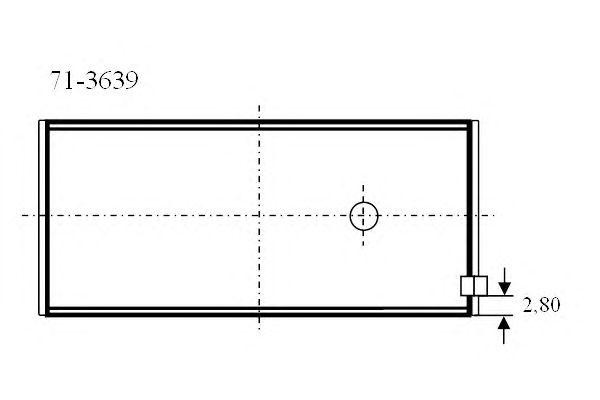 Подшипник 71-3639 GLYCO