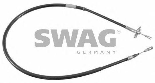 Трос, стояночная тормозная система 10 92 1783 SWAG