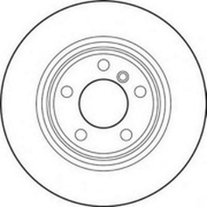 Тормозной диск 562135B BENDIX JURID