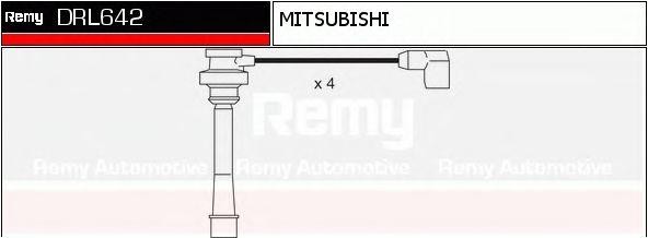 Ккомплект проводов зажигания DRL642 DELCO REMY