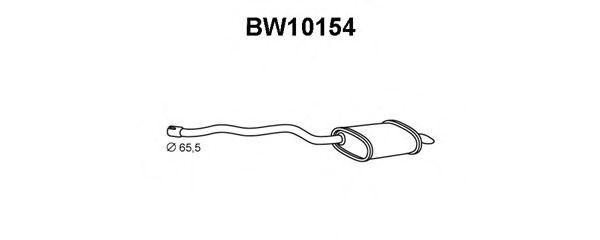 Глушитель выхлопных газов конечный BW10154 VENEPORTE