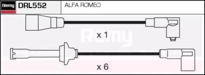 Ккомплект проводов зажигания DRL552 DELCO REMY