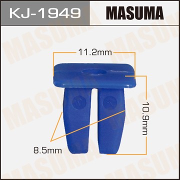 Клипса крепежная KJ1949 MASUMA