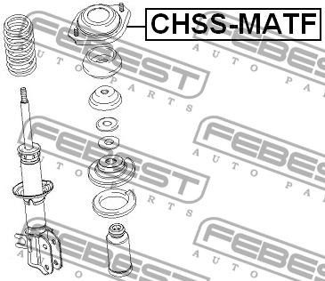 Опора амортизатора подвески CHSS-MATF FEBEST