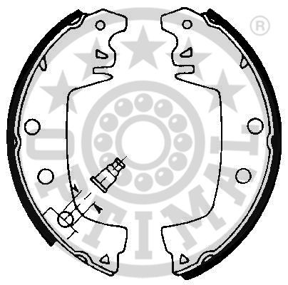 Комплект тормозных колодок BB-6551 OPTIMAL