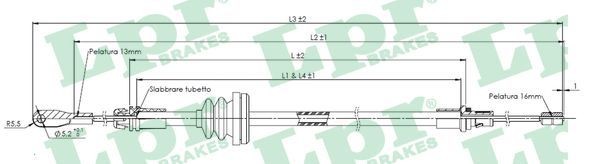 Приводной вал DS14224 LPR