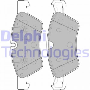 Колодки тормозные дисковые LP2125 DELPHI