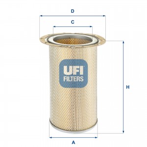 Воздушный фильтр 27.041.00 UFI