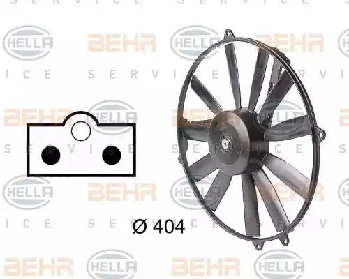 Вентилятор, охлаждение двигателя 8EW 009 144-731 HELLA