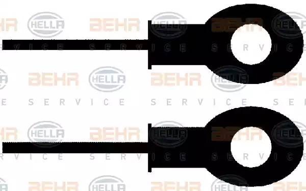 Вентилятор, конденсатор кондиционера 8EW 009 144-601 HELLA