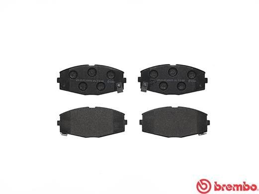 Комплект тормозных колодок, диско P 83 020 BREMBO