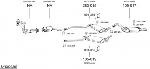 Катализатор 099559 BOSAL