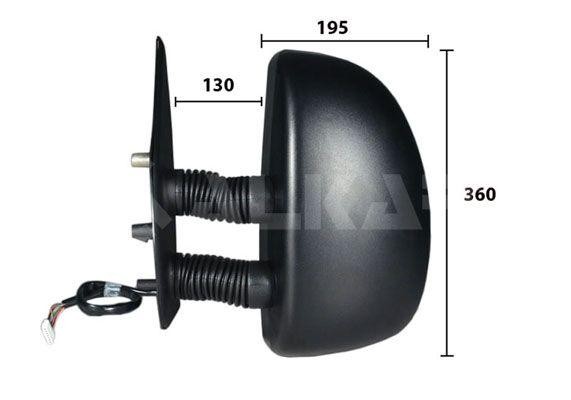 Наружное зеркало 9239921 ALKAR